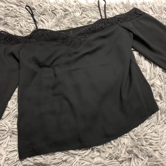 express black off the shoulder top